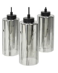 Lampadario PURIRI Vetro Grigio
