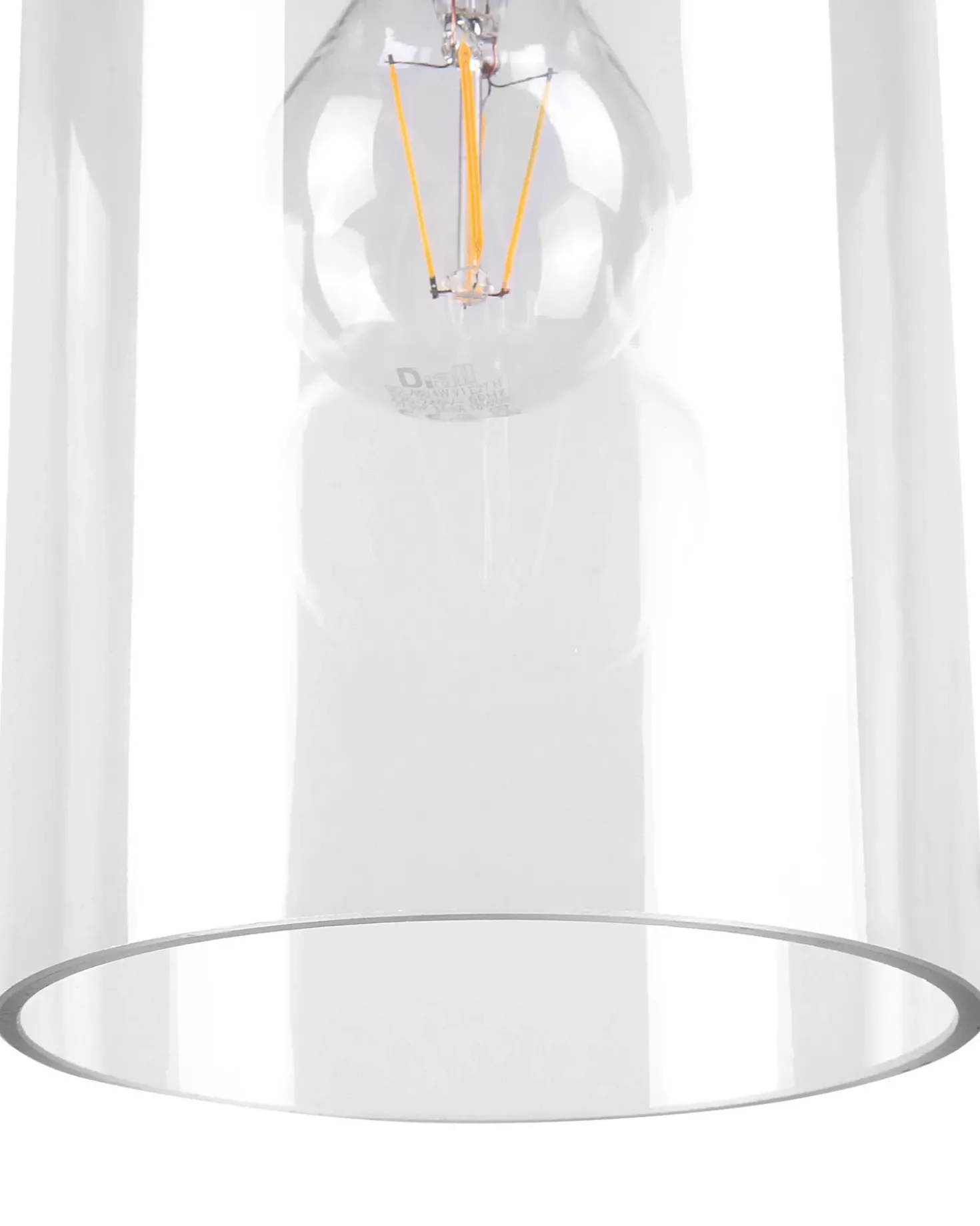 Lampadario PURUS Vetro Bianco