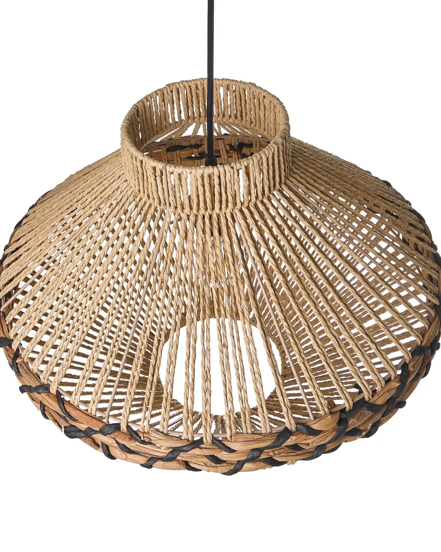 Lampadario RABACCA Corda di carta Naturale