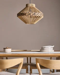 Lampadario RABACCA Corda di carta Naturale