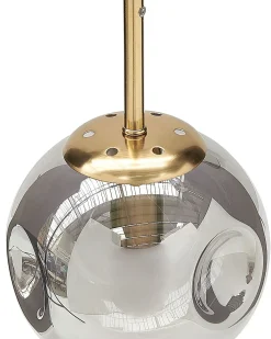 Lampadario RALFES Vetro Ottone