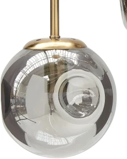 Lampadario RALFES Vetro Ottone