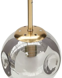 Lampadario RALFES Vetro Ottone