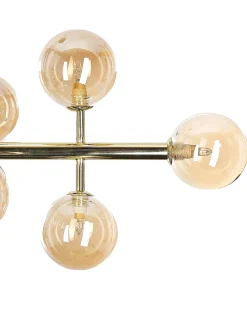 Lampadario RAMIS Metallo Oro