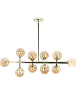 Lampadario RAMIS Metallo Oro