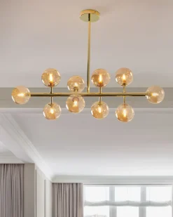 Lampadario RAMIS Metallo Oro