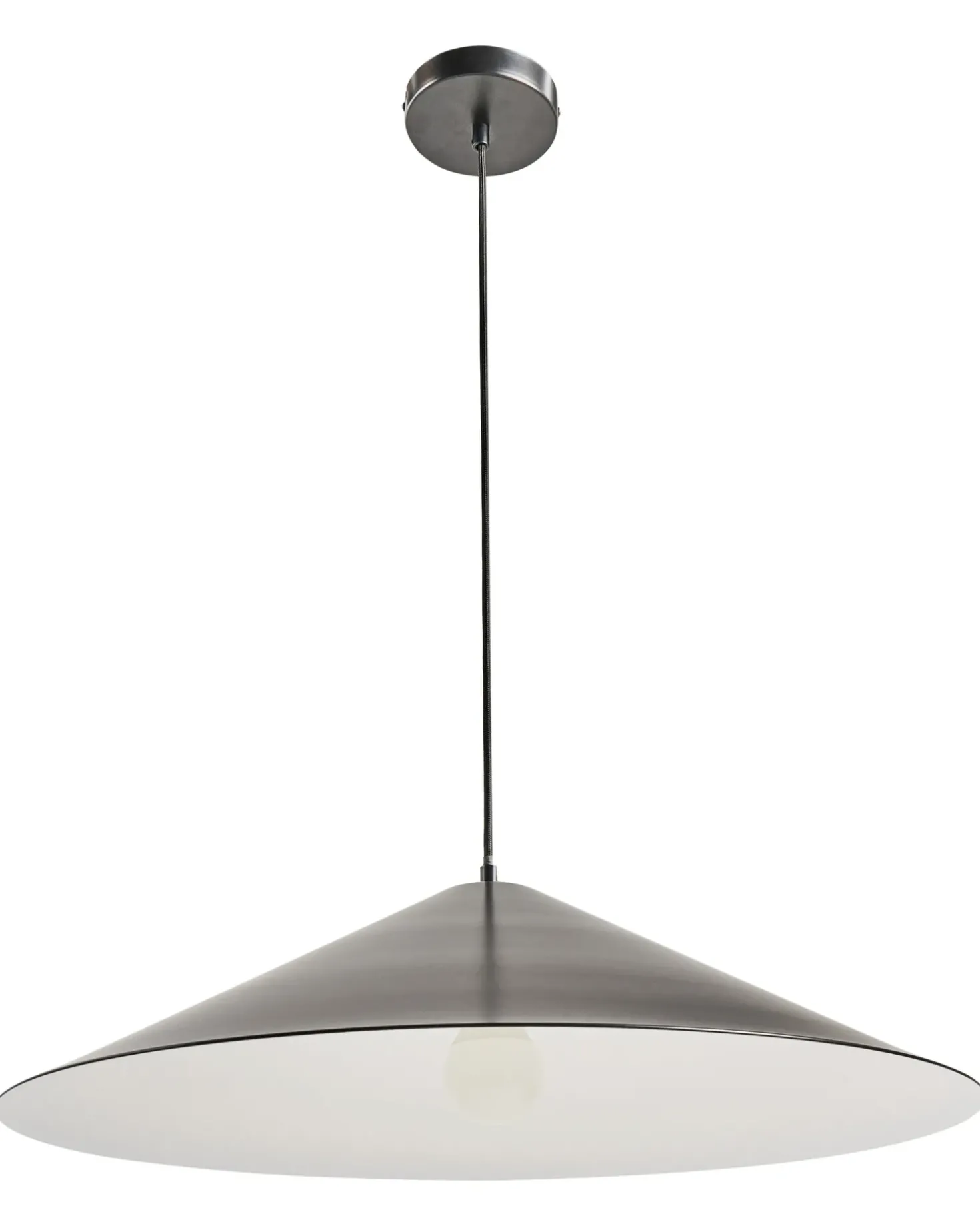 Lampadario RASPACULO Metallo Nero