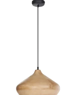 Lampadario RAWI Legno di mango Marrone chiaro