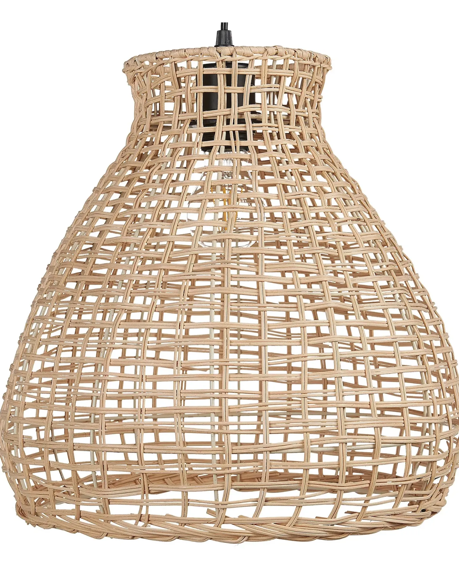 Lampadario SAKENI Rattan Naturale
