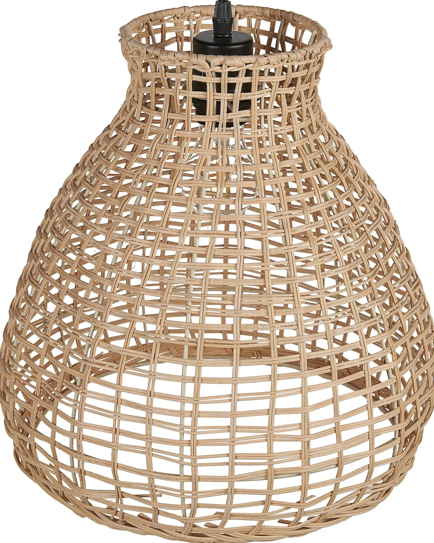 Lampadario SAKENI Rattan Naturale