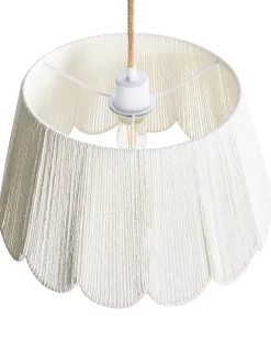 Lampadario SEBAKWE Corda di carta Beige chiaro