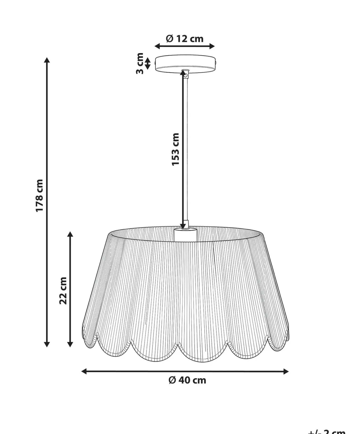 Lampadario SEBAKWE Corda di carta Beige chiaro