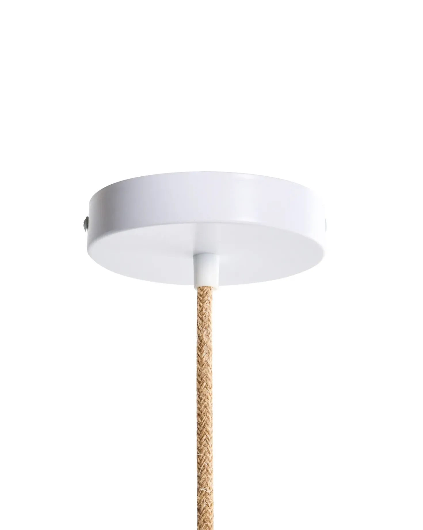 Lampadario SEBAKWE Corda di carta Beige chiaro