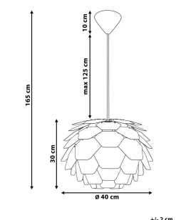 Lampadario SEGRE S Blu