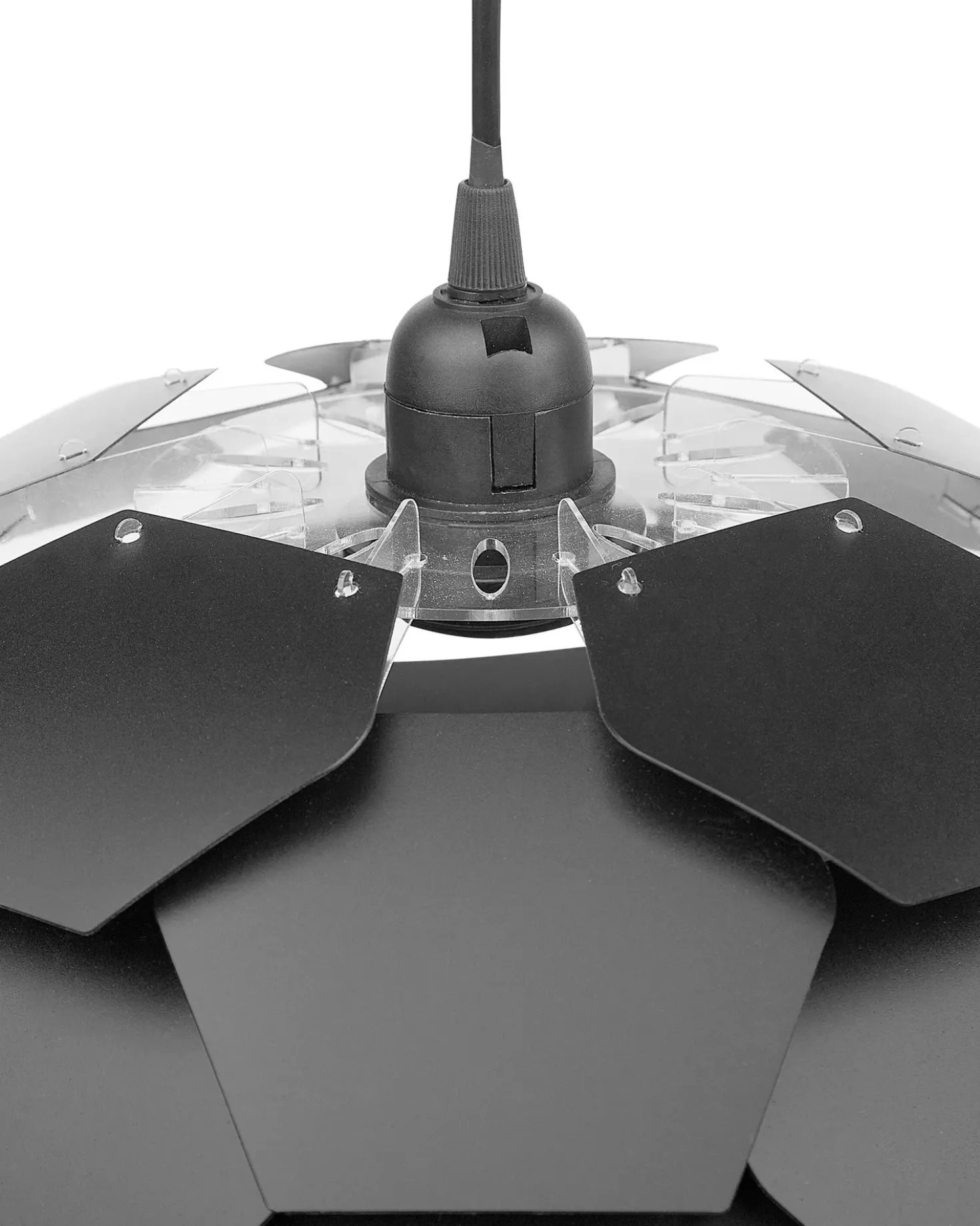 Lampadario SEGRE S Nero