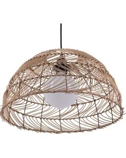 Lampadario SELENGE Rattan Marrone chiaro