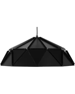 Lampadario SENIA Metallo Nero