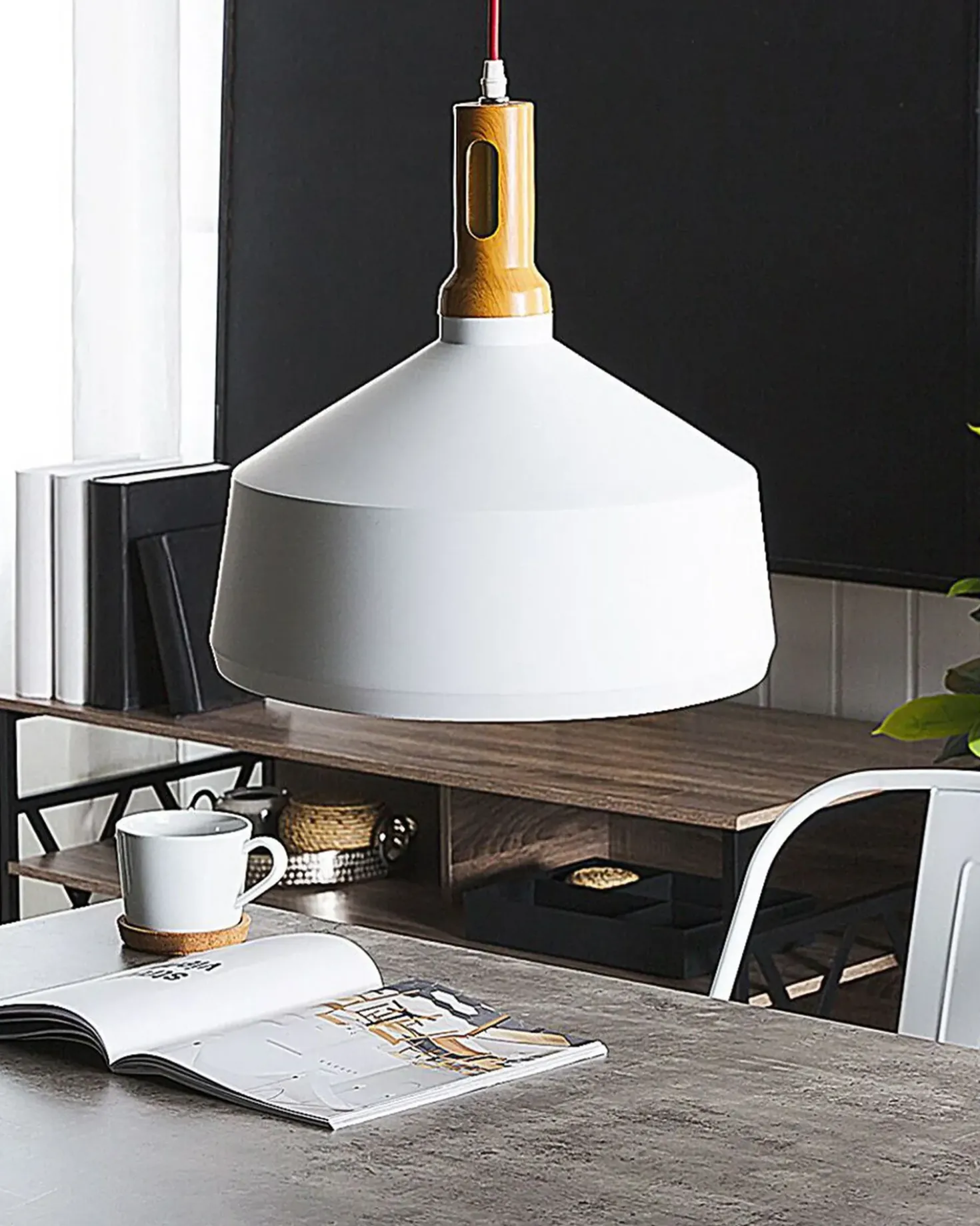 Lampadario SEPIK Metallo Bianco