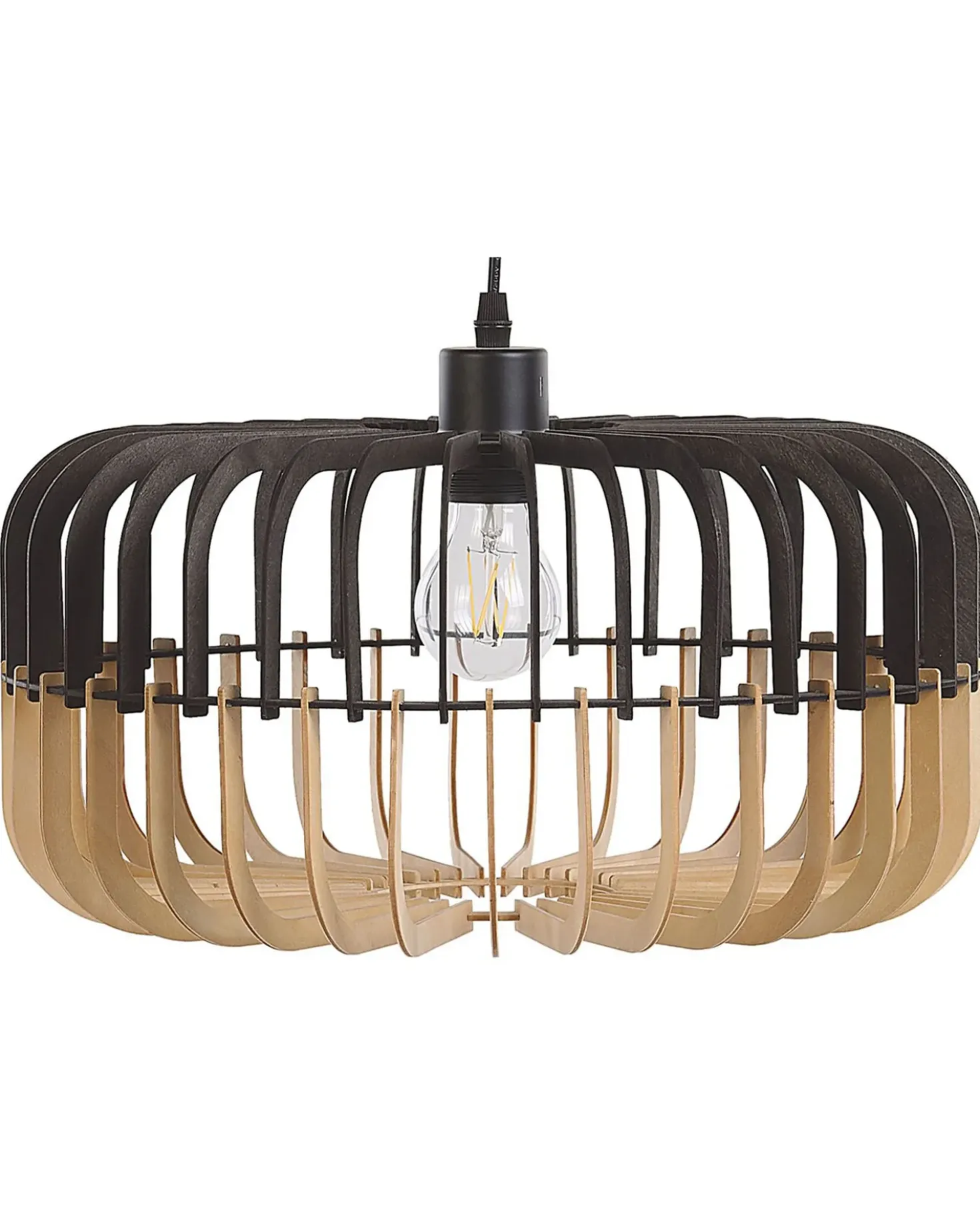 Lampadario SOUS Marrone/Nero