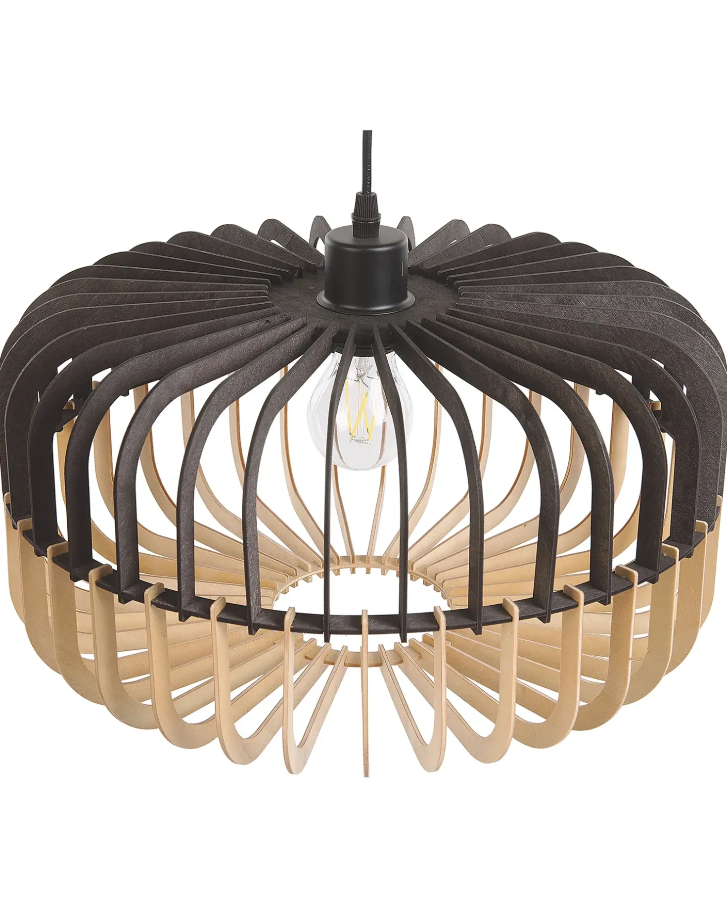Lampadario SOUS Marrone/Nero