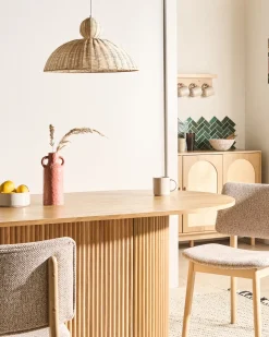 Lampadario SUERTE Rattan Naturale
