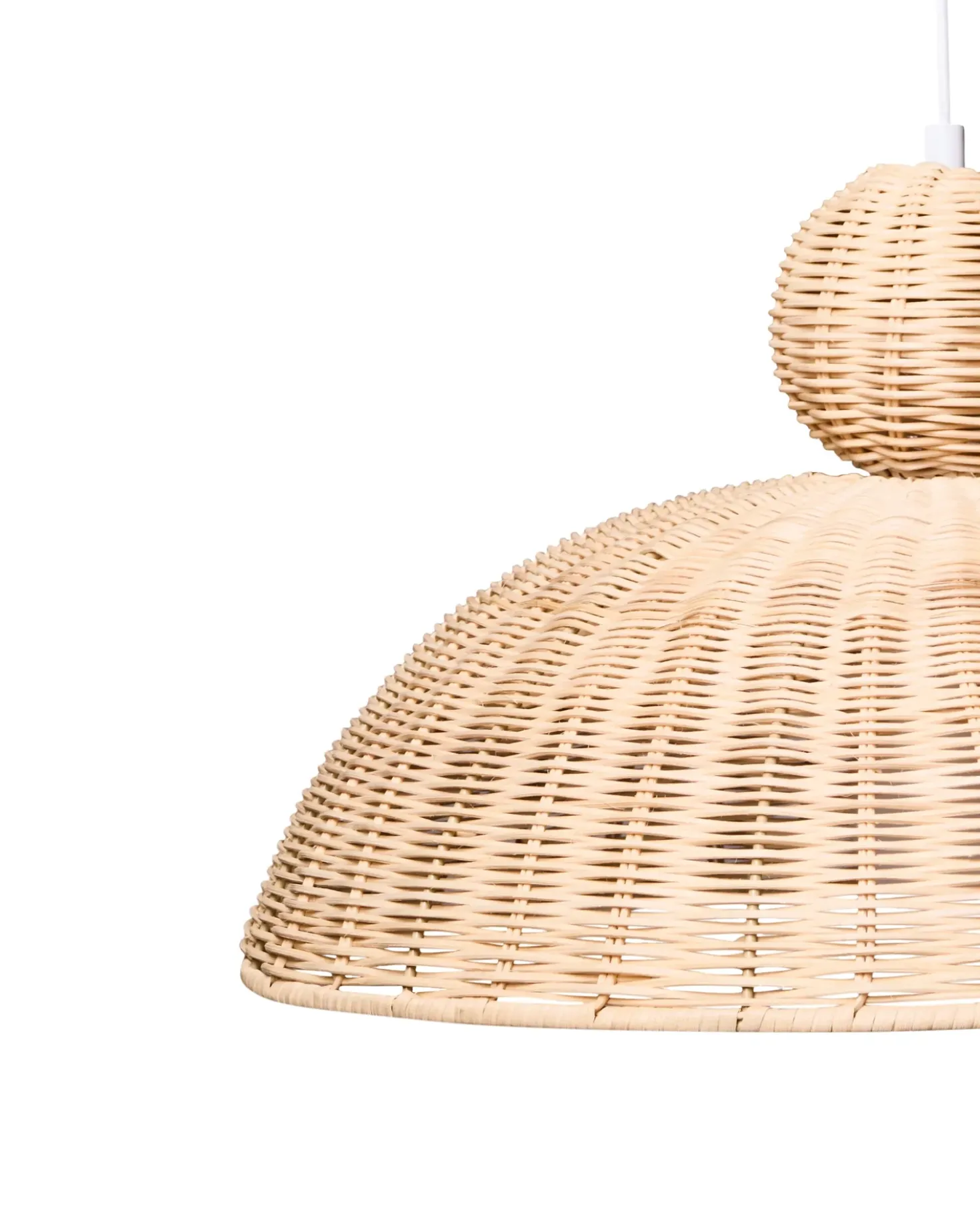 Lampadario SUERTE Rattan Naturale