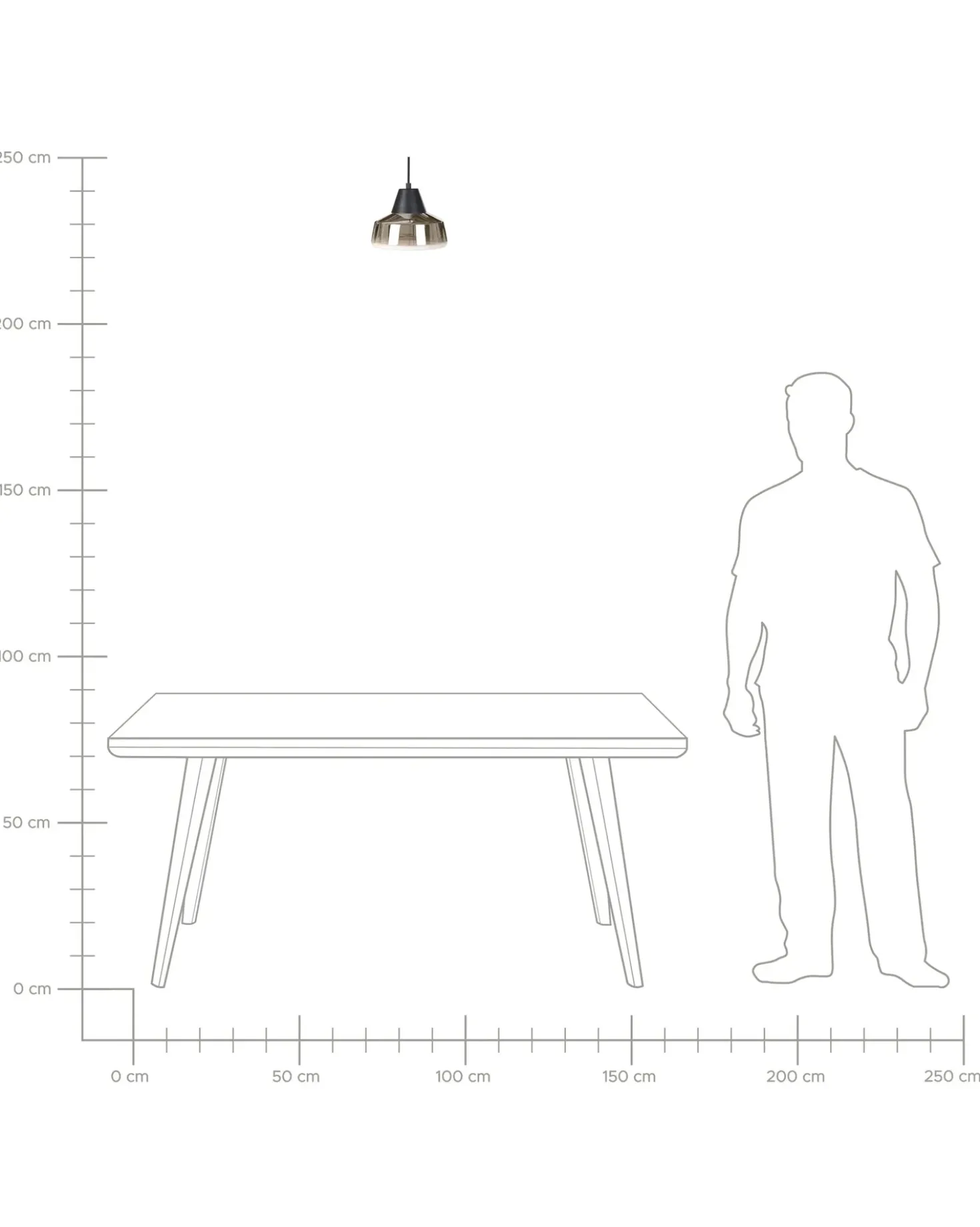 Lampadario TALPARO Vetro Oro