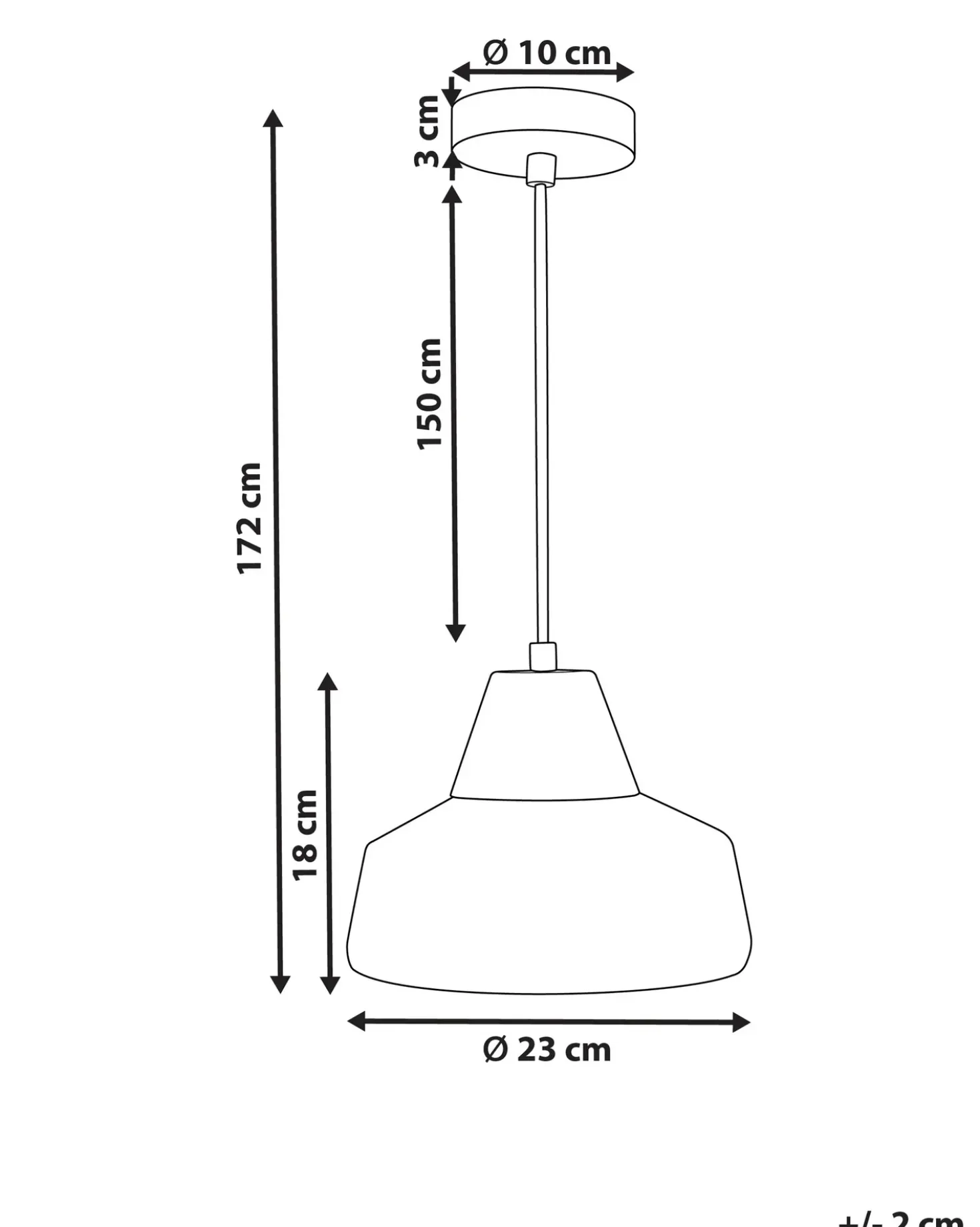 Lampadario TALPARO Vetro Oro