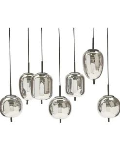 Lampadario TARLO Vetro Ottone