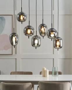 Lampadario TARLO Vetro Ottone