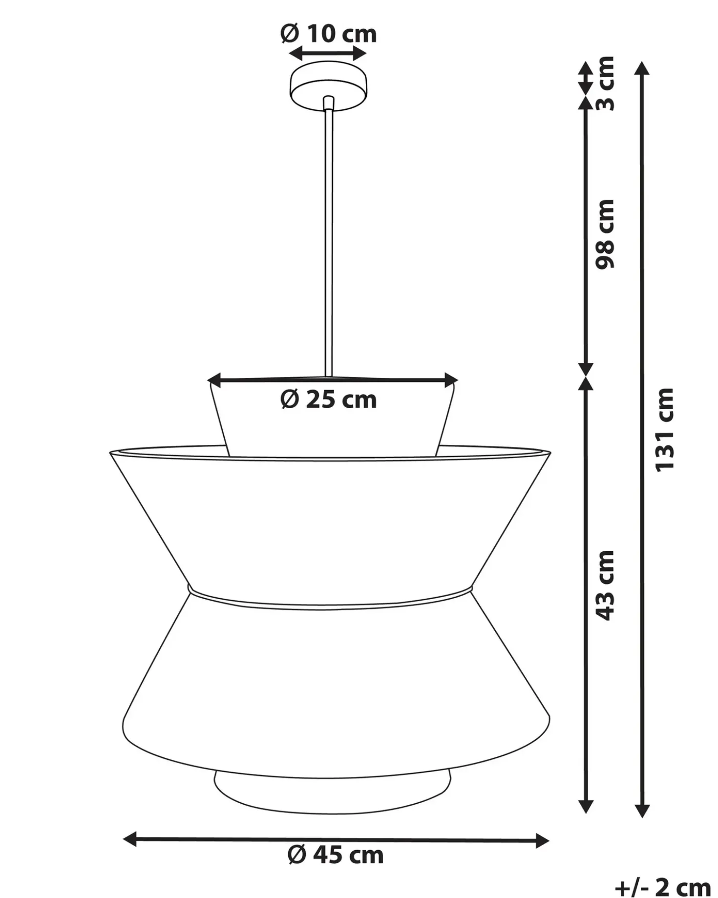 Lampadario TELAMBA Vimini Naturale