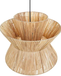 Lampadario TELAMBA Vimini Naturale