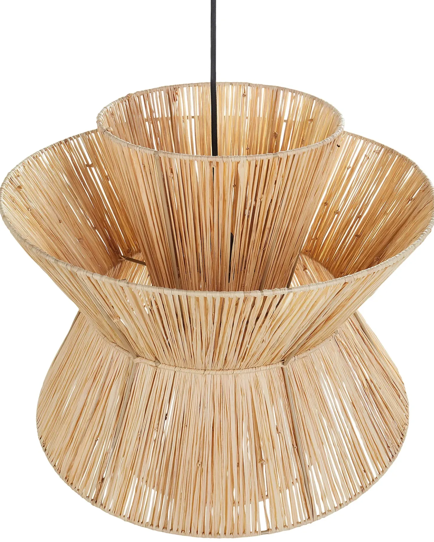 Lampadario TELAMBA Vimini Naturale