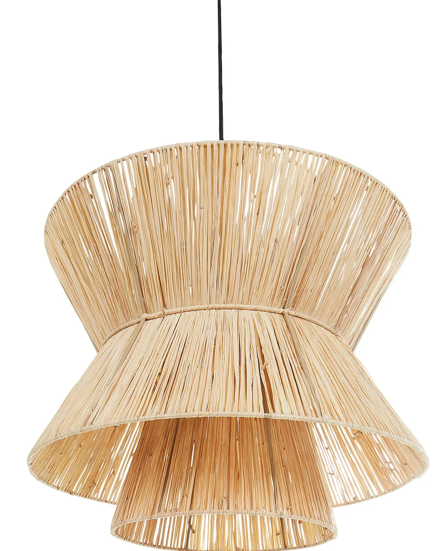 Lampadario TELAMBA Vimini Naturale