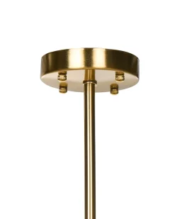 Lampadario TEMASH Vetro Ottone