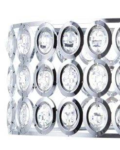 Lampadario TENNA Metallo Argento