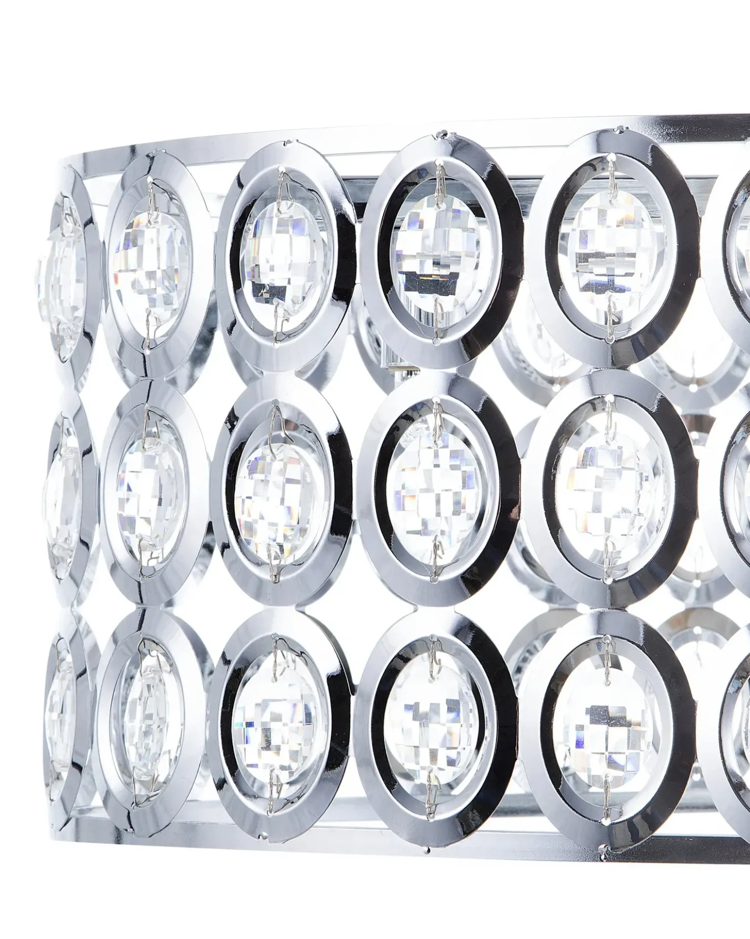 Lampadario TENNA Metallo Argento