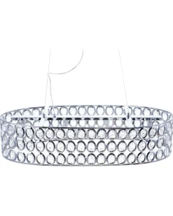 Lampadario TENNA Metallo Argento