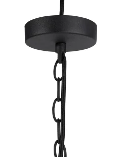 Lampadario THAMES Metallo Nero