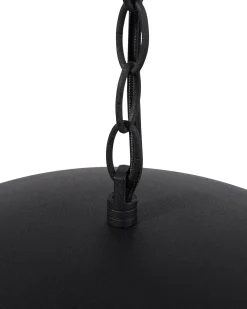 Lampadario THAMES Metallo Nero