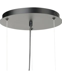 Lampadario TOBINS Vetro Nero