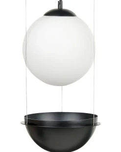 Lampadario TOBINS Vetro Nero