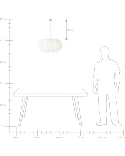 Lampadario TOCUYO Bianco