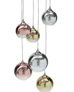 Lampadario TOOMA Vetro Ottone