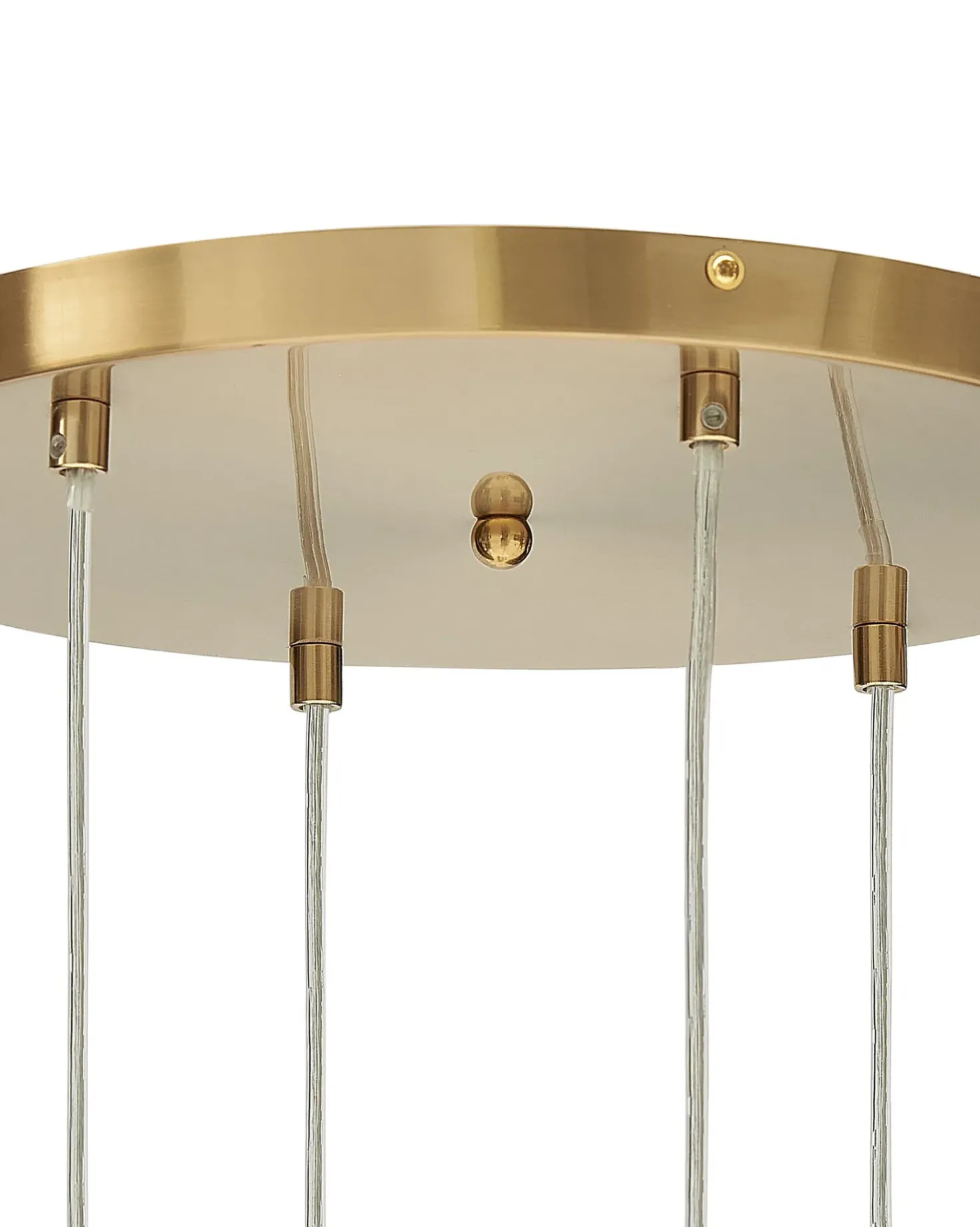 Lampadario TOOMA Vetro Ottone