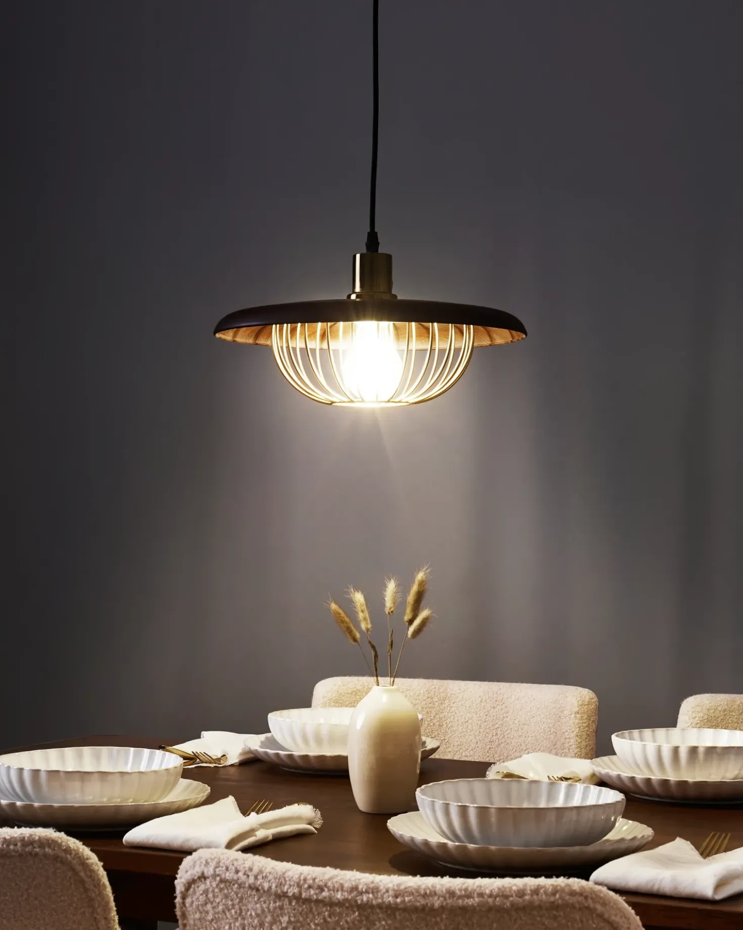 Lampadario TORDILLO Metallo Oro