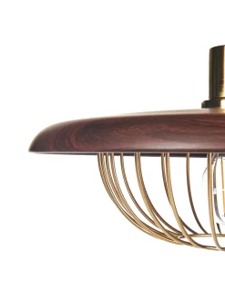 Lampadario TORDILLO Metallo Oro