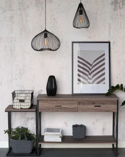 Lampadario TORDINO Metallo Nero
