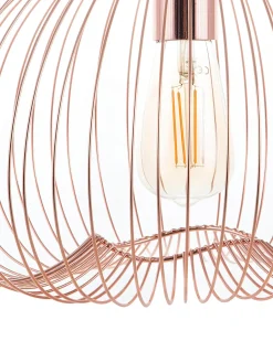 Lampadario TORDINO Metallo Rame