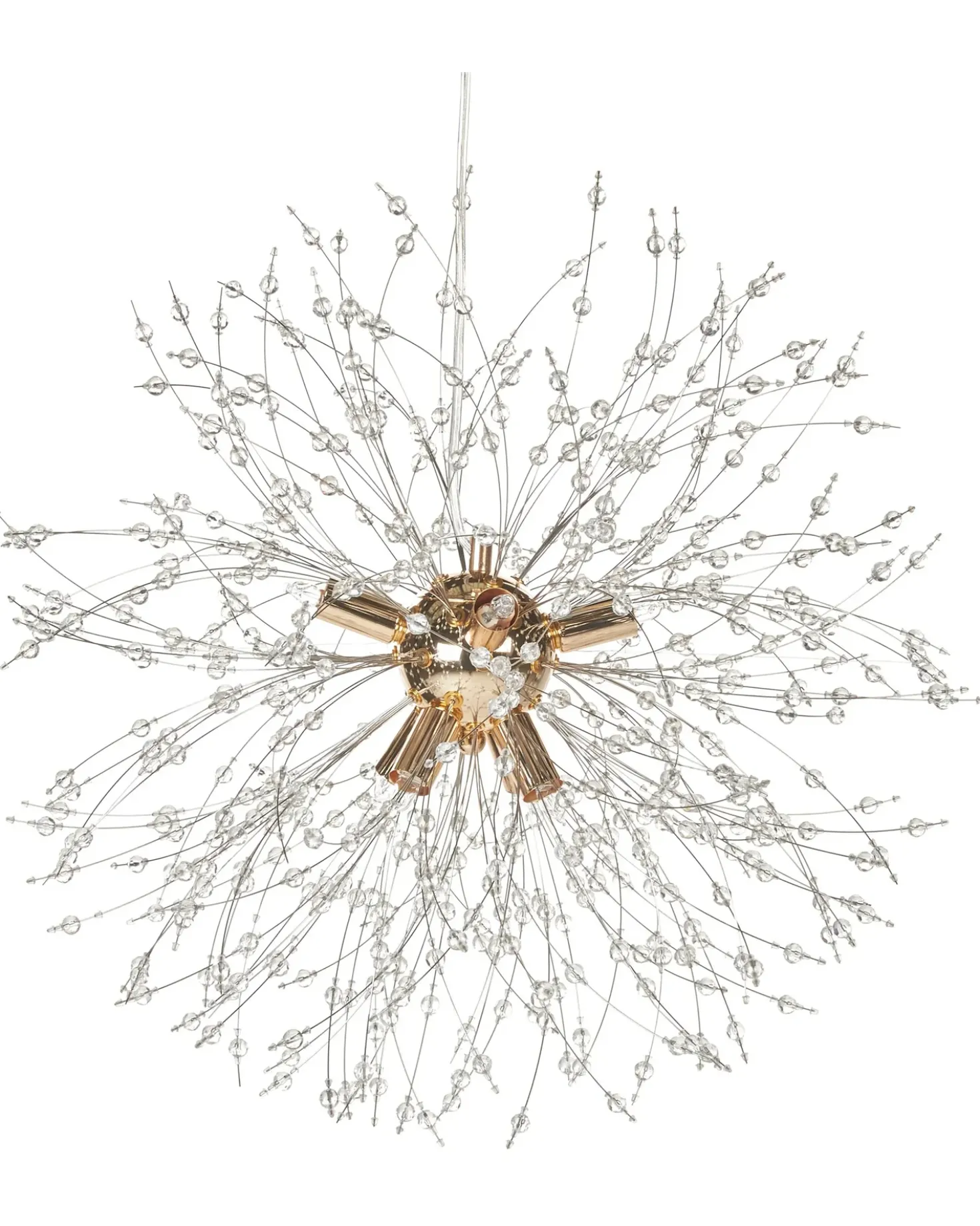 Lampadario TOROLA Metallo Oro